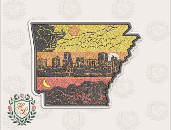 Layers of Arkansas Embroidery Files Review