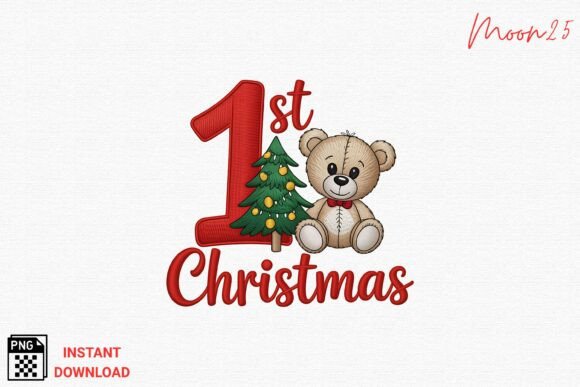 Review: Baby 1st Christmas Embroidery PNG